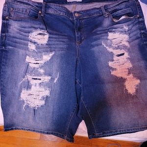 NWOT Torrid Jean shorts